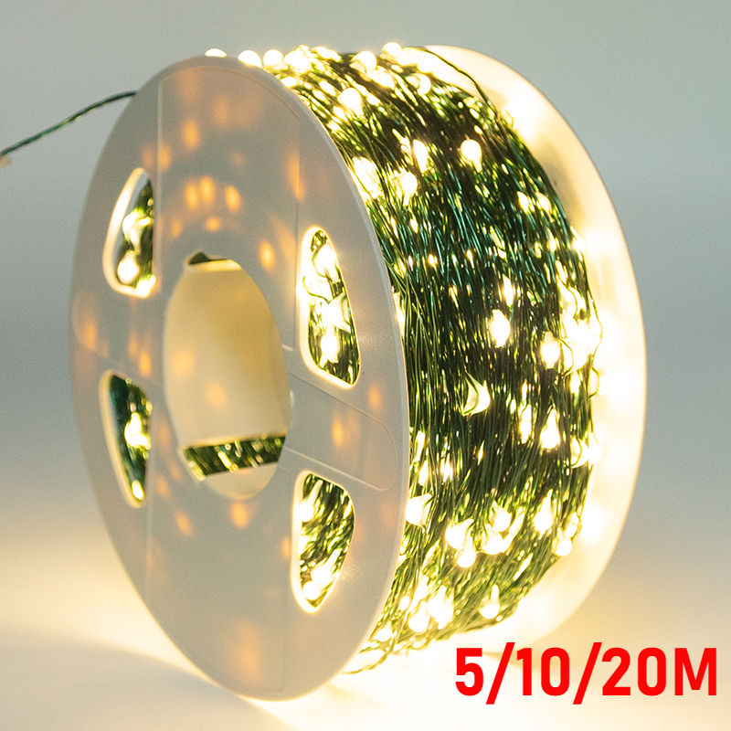 Led Fairy String Lights - 5M/10M/20M LED Copper Wire String Lights