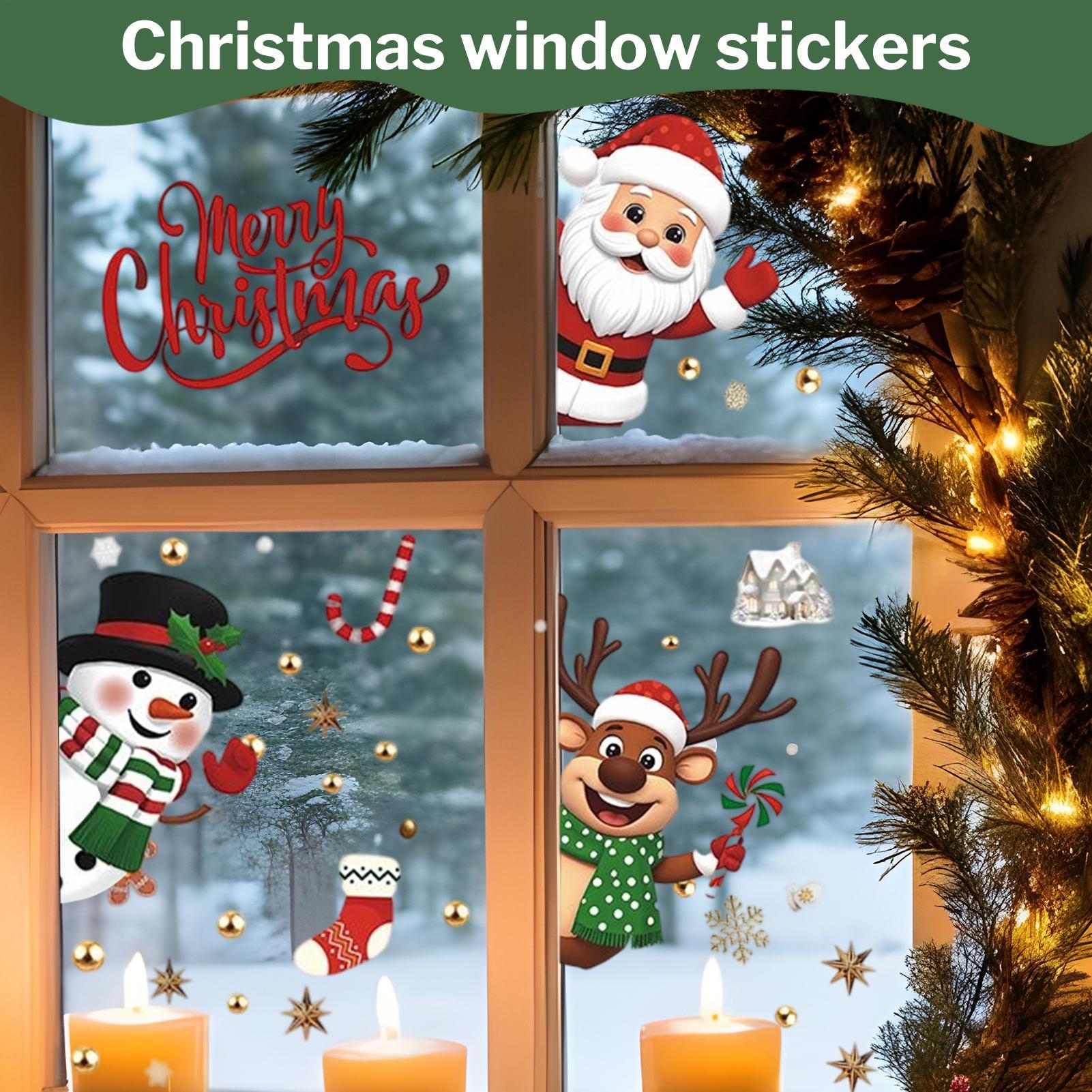 Christmas Window Decorations H - Snowflake Window Decal recensione e prezzo