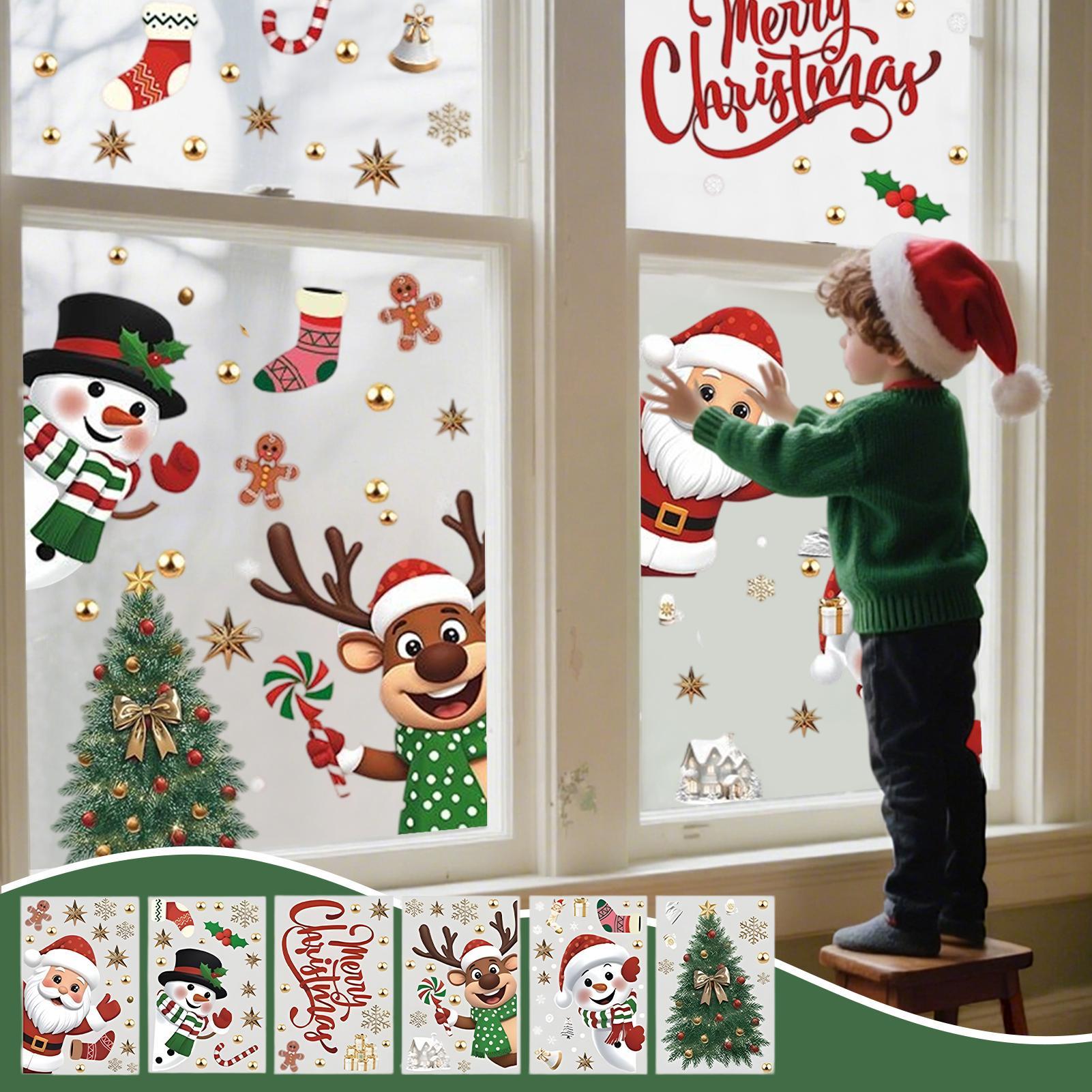 Christmas Window Decorations H - Snowflake Window Decal recensione e prezzo