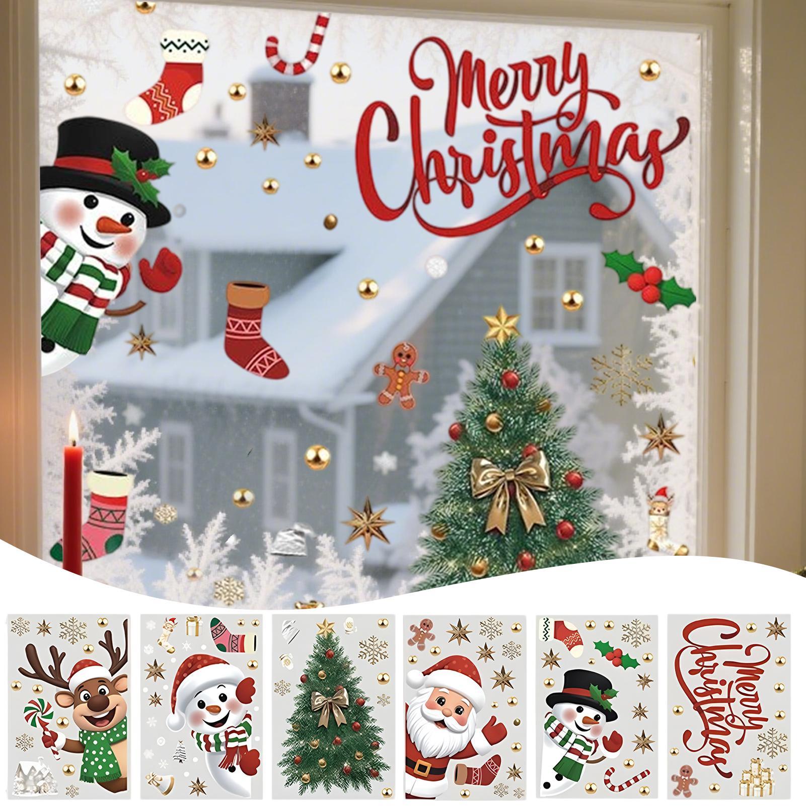 Christmas Window Decorations H - Snowflake Window Decal recensione e prezzo