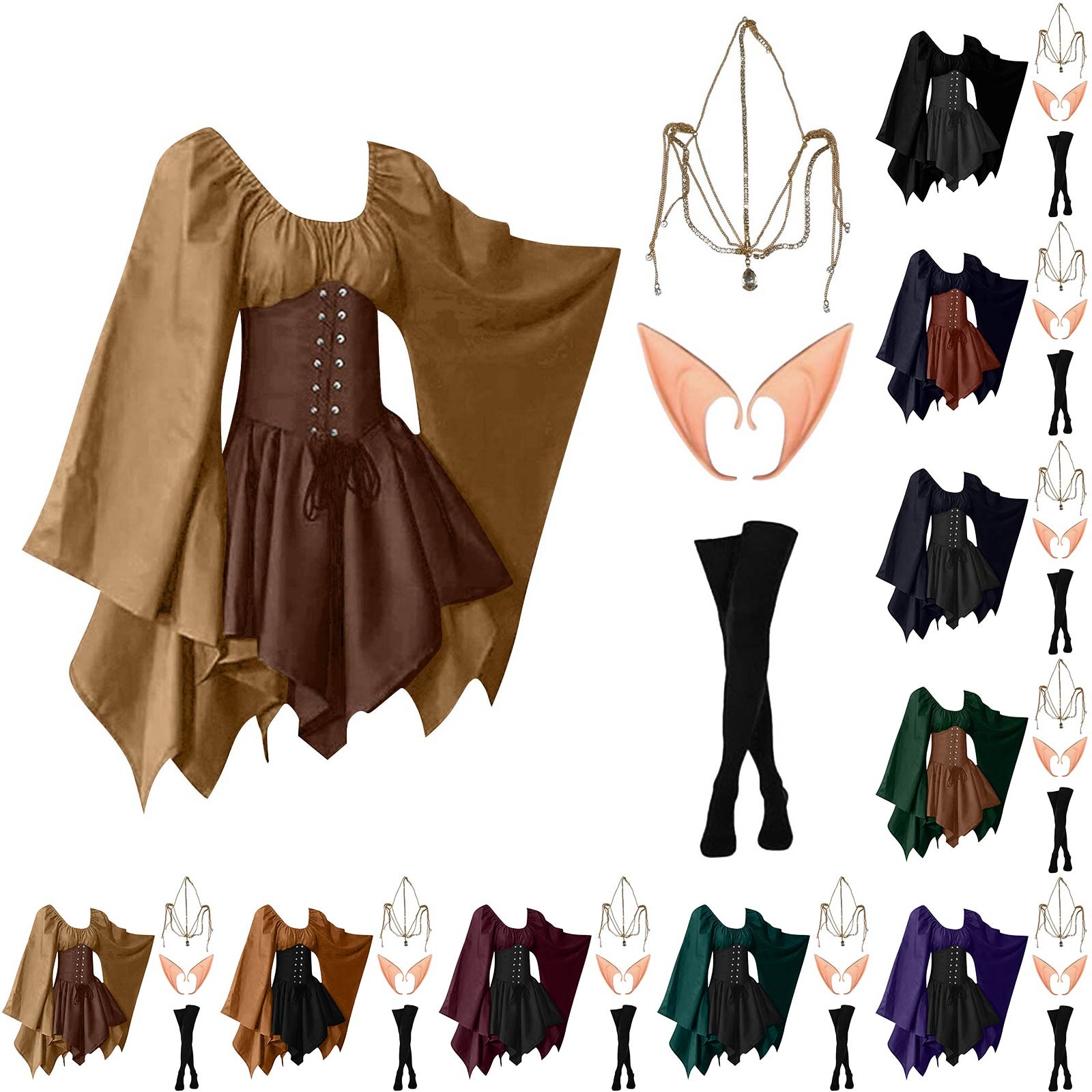 Halloween Cosplay Palace Victo - Elf Costume Christmas recensione e prezzo