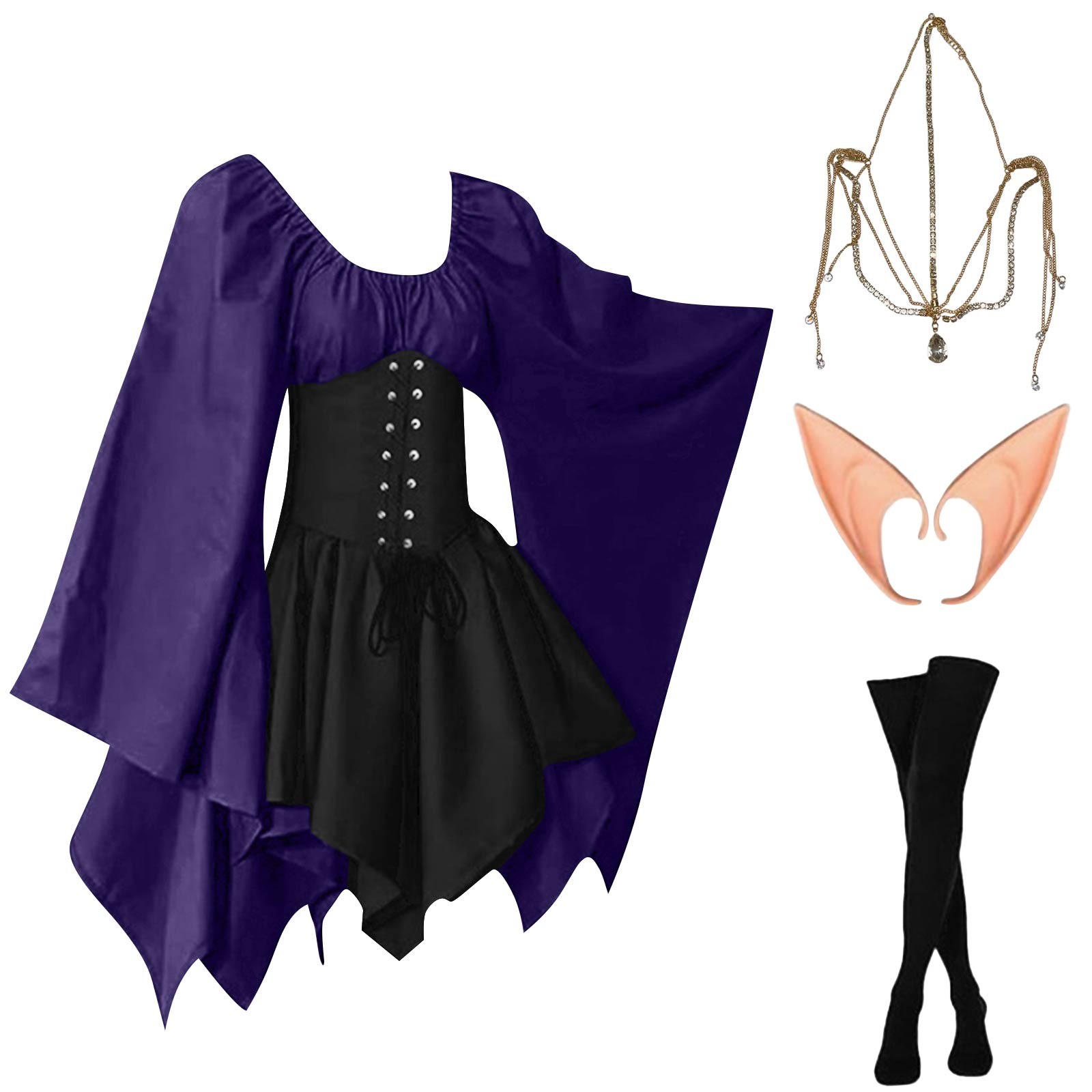 Halloween Cosplay Palace Victo - Elf Costume Christmas recensione e prezzo