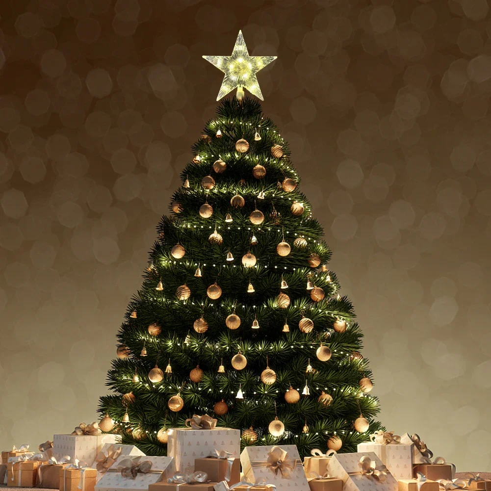 15CM LED Christmas Tree Orname - Star Tree Topper recensione e prezzo