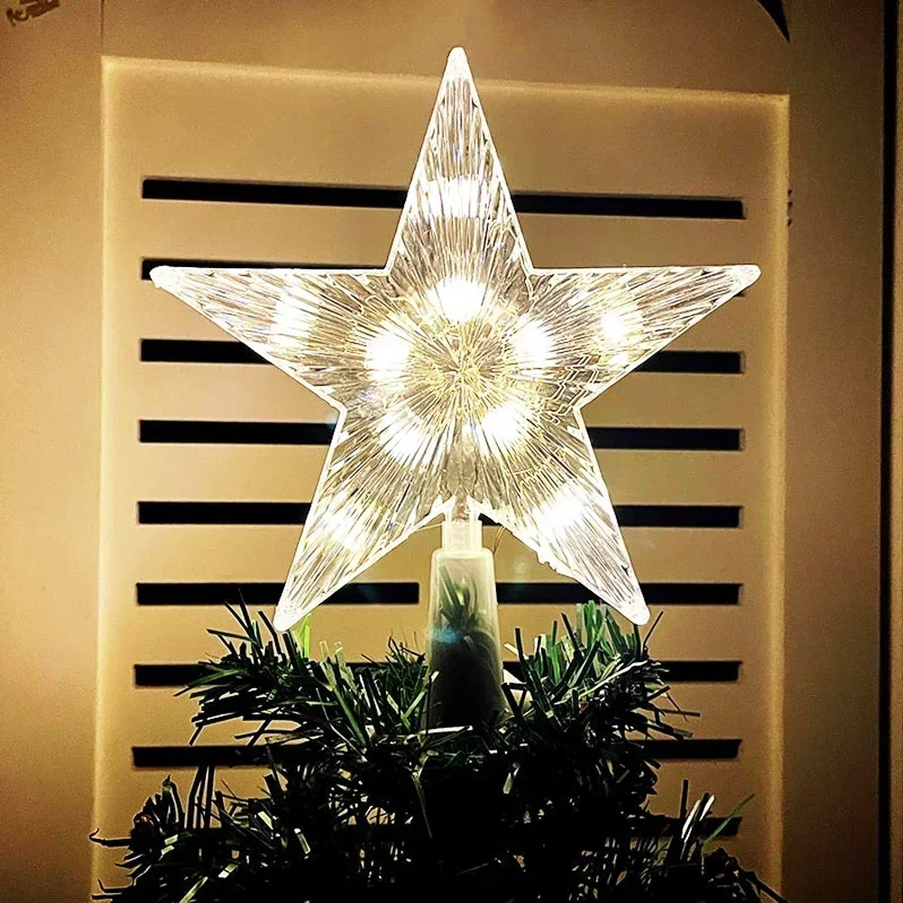 15CM LED Christmas Tree Orname - Star Tree Topper recensione e prezzo