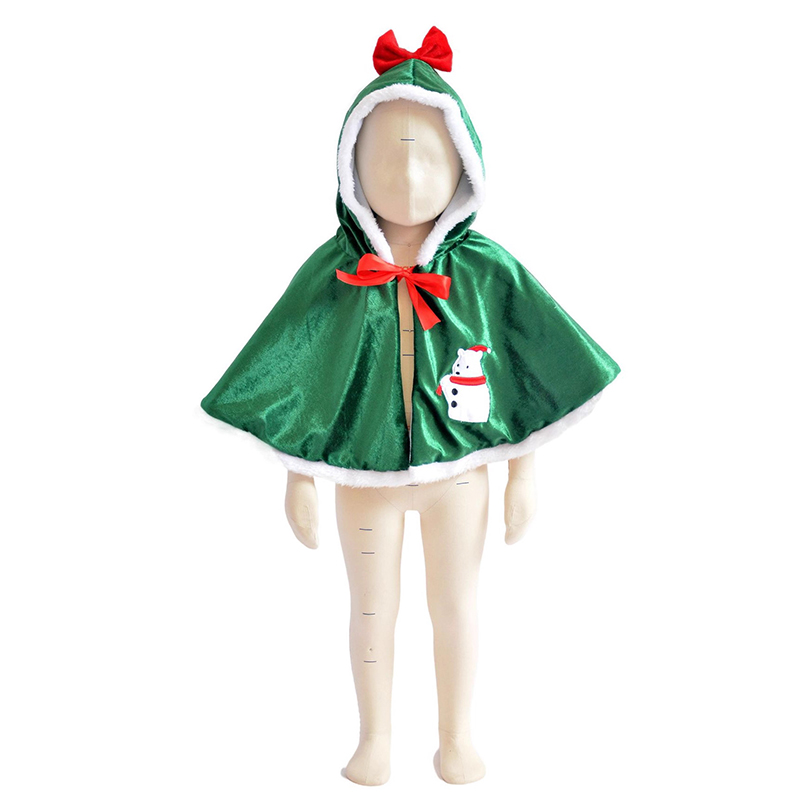Green Elf Christmas Hooded Pon - Elf Costume Christmas recensione e prezzo
