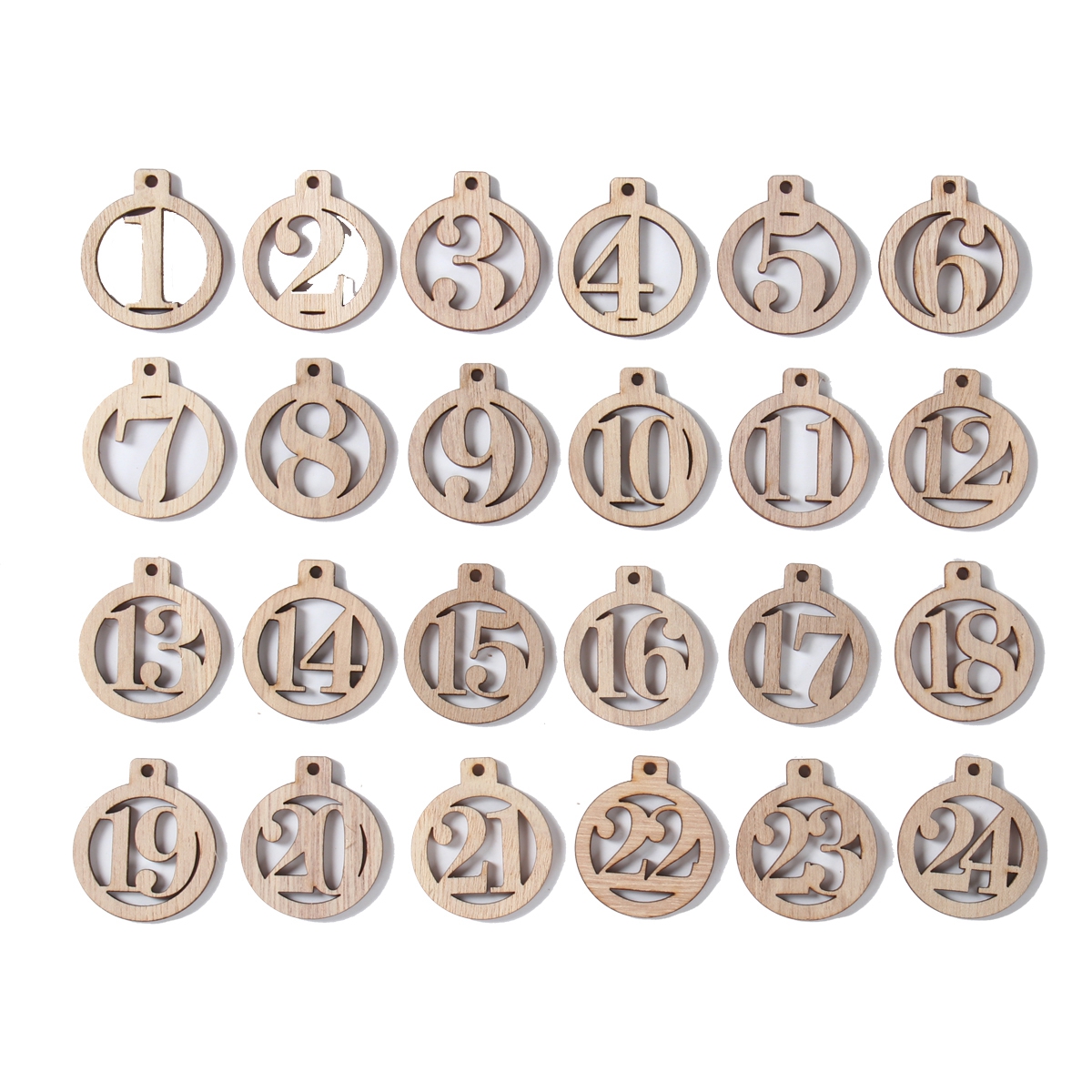 Number 1-25 Digital Wooden Chr - Advent Calendar Gift recensione e prezzo