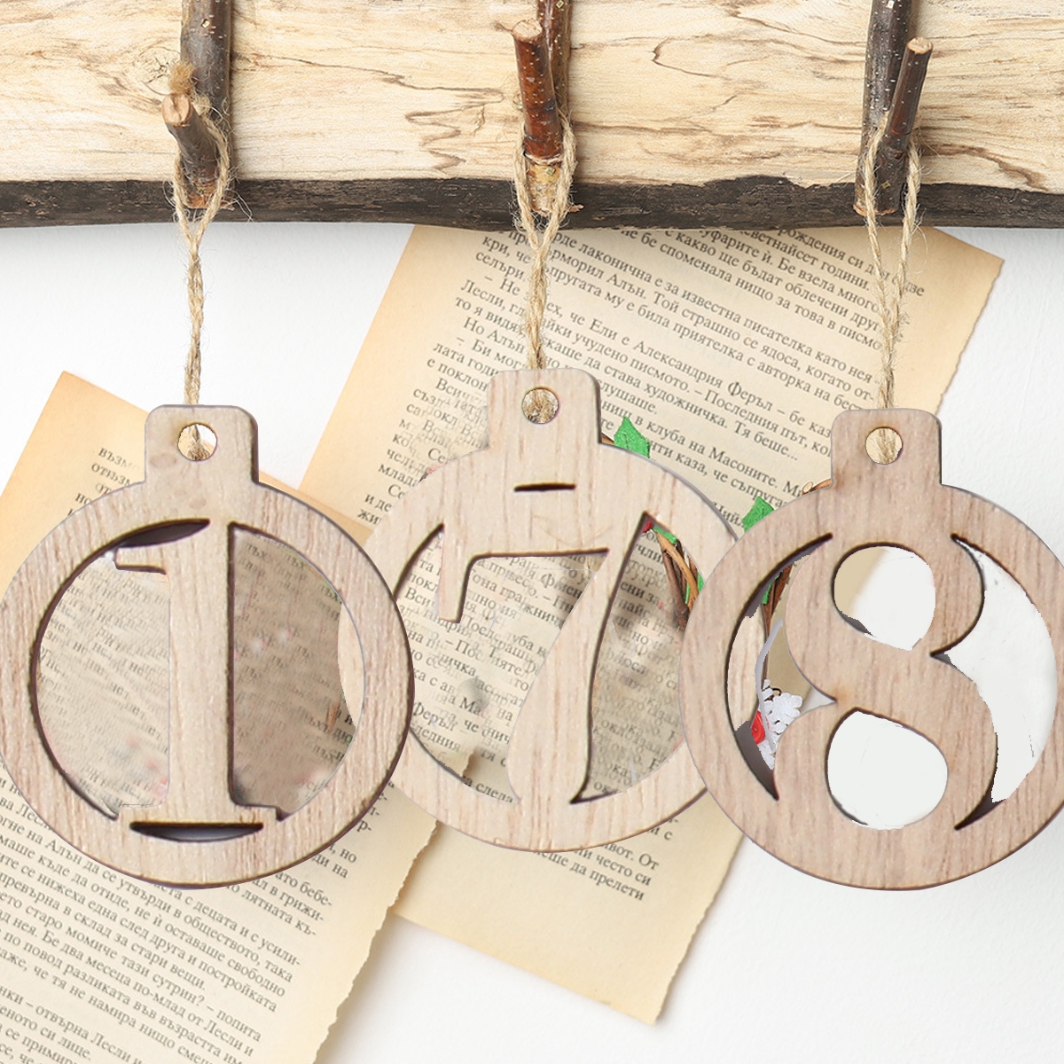 Number 1-25 Digital Wooden Chr - Advent Calendar Gift recensione e prezzo