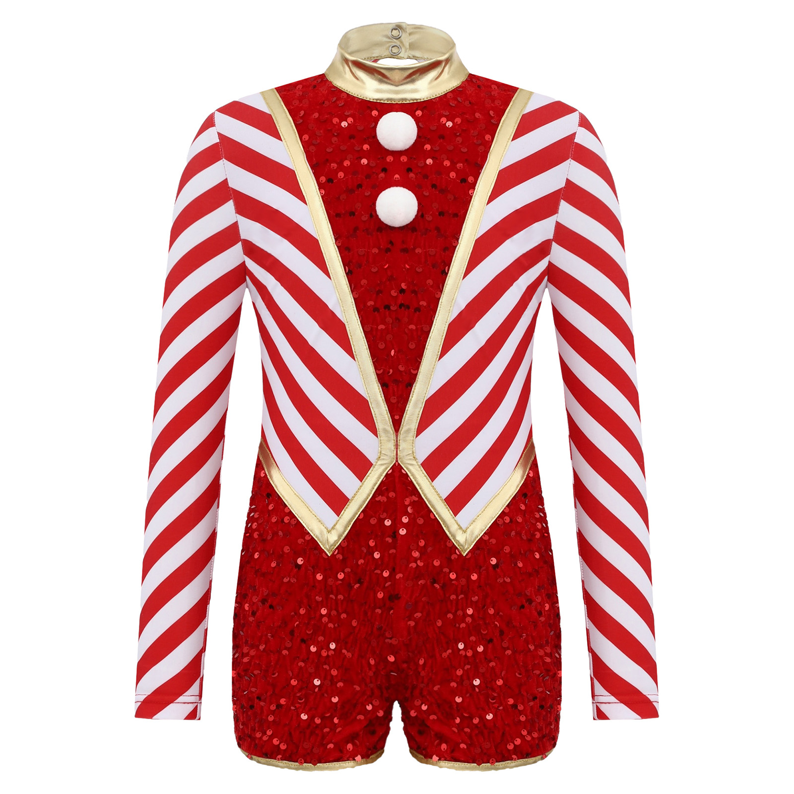 Kids Girls Long Sleeve Sequin  - Elf Costume Christmas recensione e prezzo