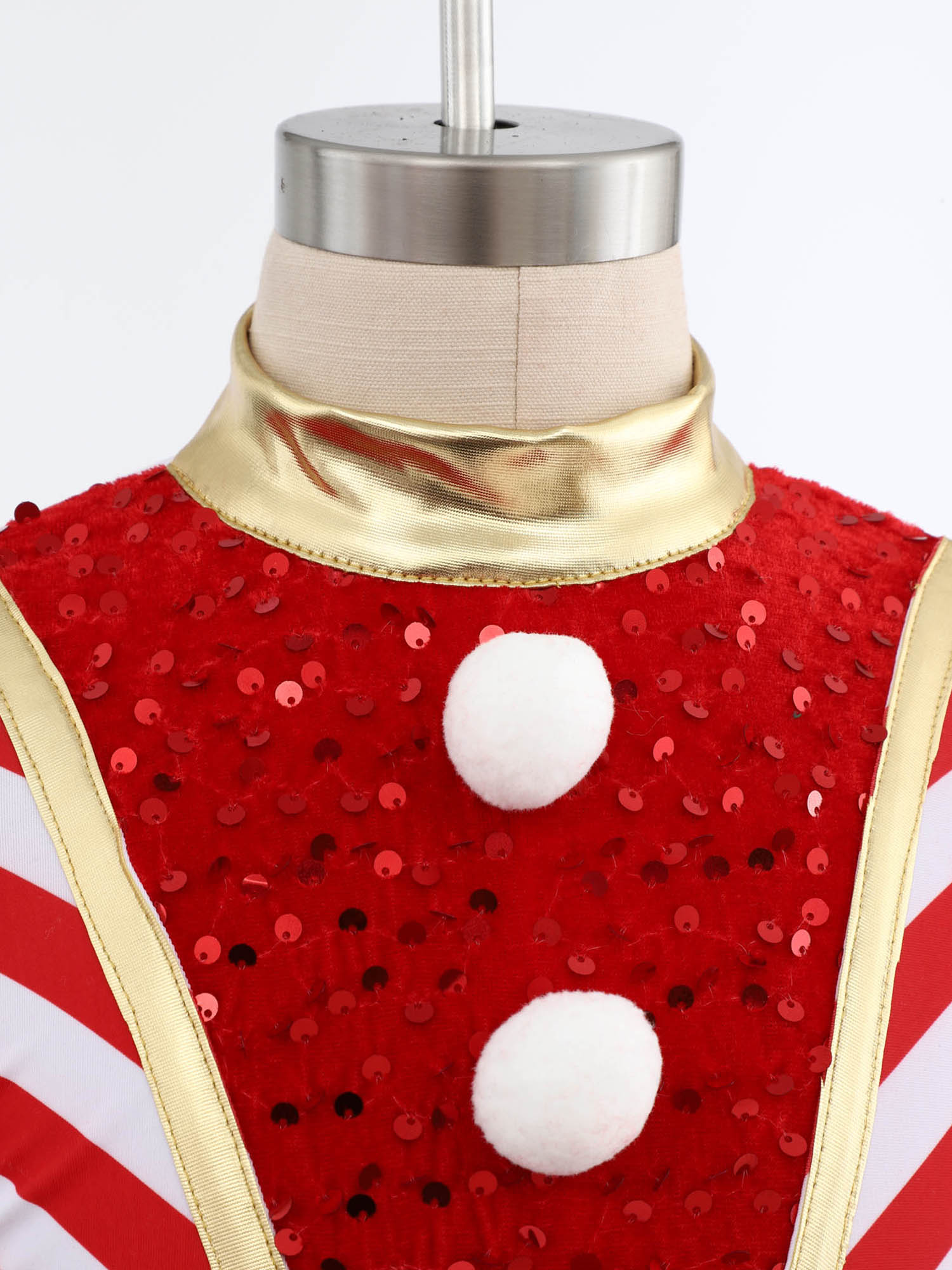Kids Girls Long Sleeve Sequin  - Elf Costume Christmas recensione e prezzo