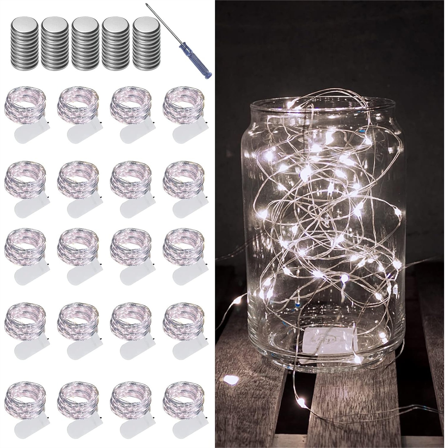 20 Pack Fairy Lights Battery O - Led Fairy String Lights recensione e prezzo