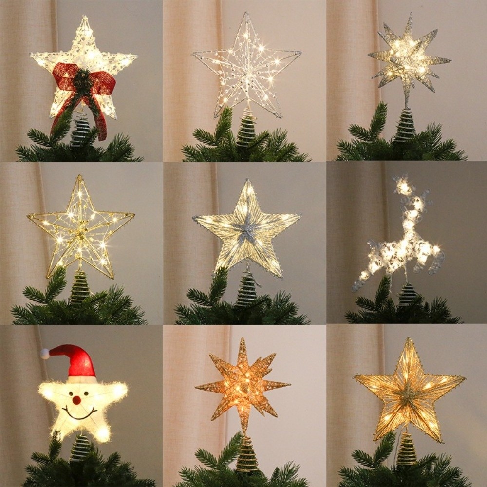 3D Glitter Star Christmas Tree - Star Tree Topper recensione e prezzo