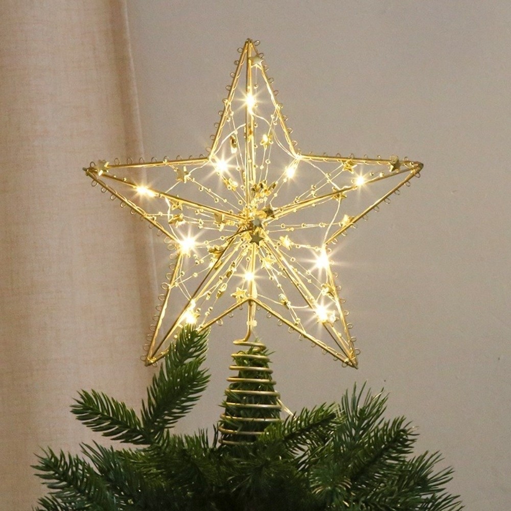 3D Glitter Star Christmas Tree - Star Tree Topper recensione e prezzo