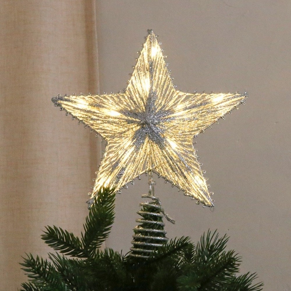 3D Glitter Star Christmas Tree - Star Tree Topper recensione e prezzo