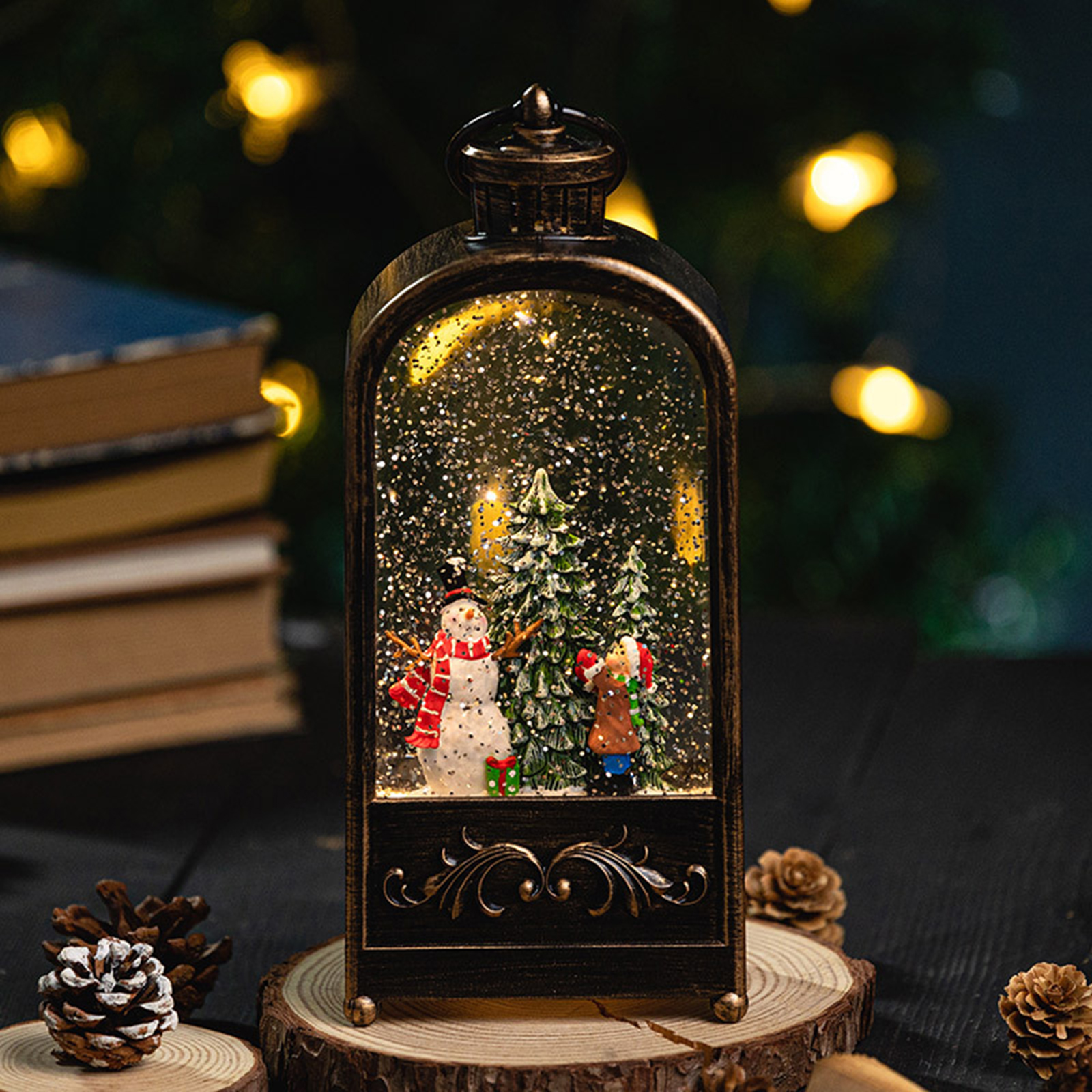 Christmas Decorations Wind Lan - Snow Globe Musical recensione e prezzo