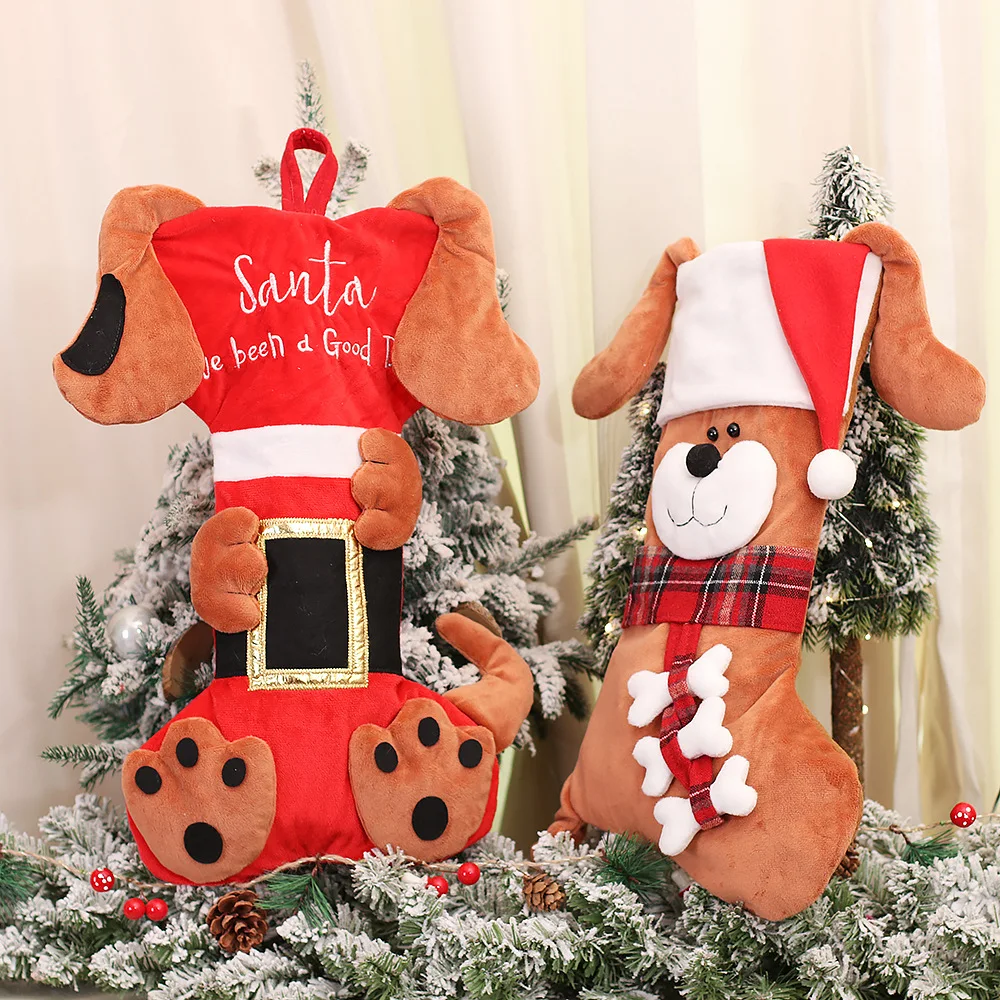 3D Animal Christmas Stockings  - Christmas Stocking Hanging recensione e prezzo