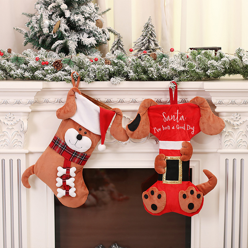 3D Animal Christmas Stockings  - Christmas Stocking Hanging recensione e prezzo