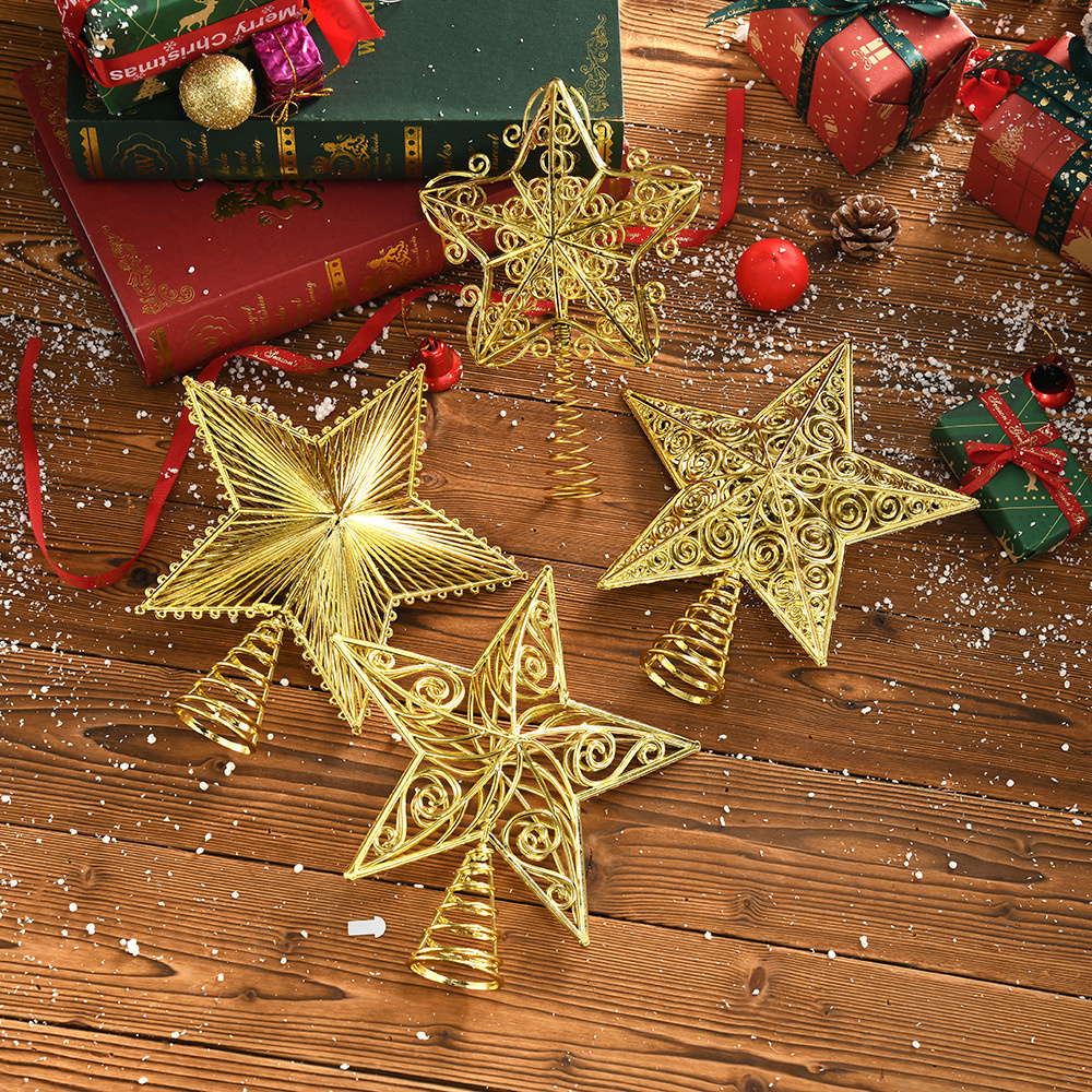Gold Glitter Christmas Tree To - Star Tree Topper recensione e prezzo