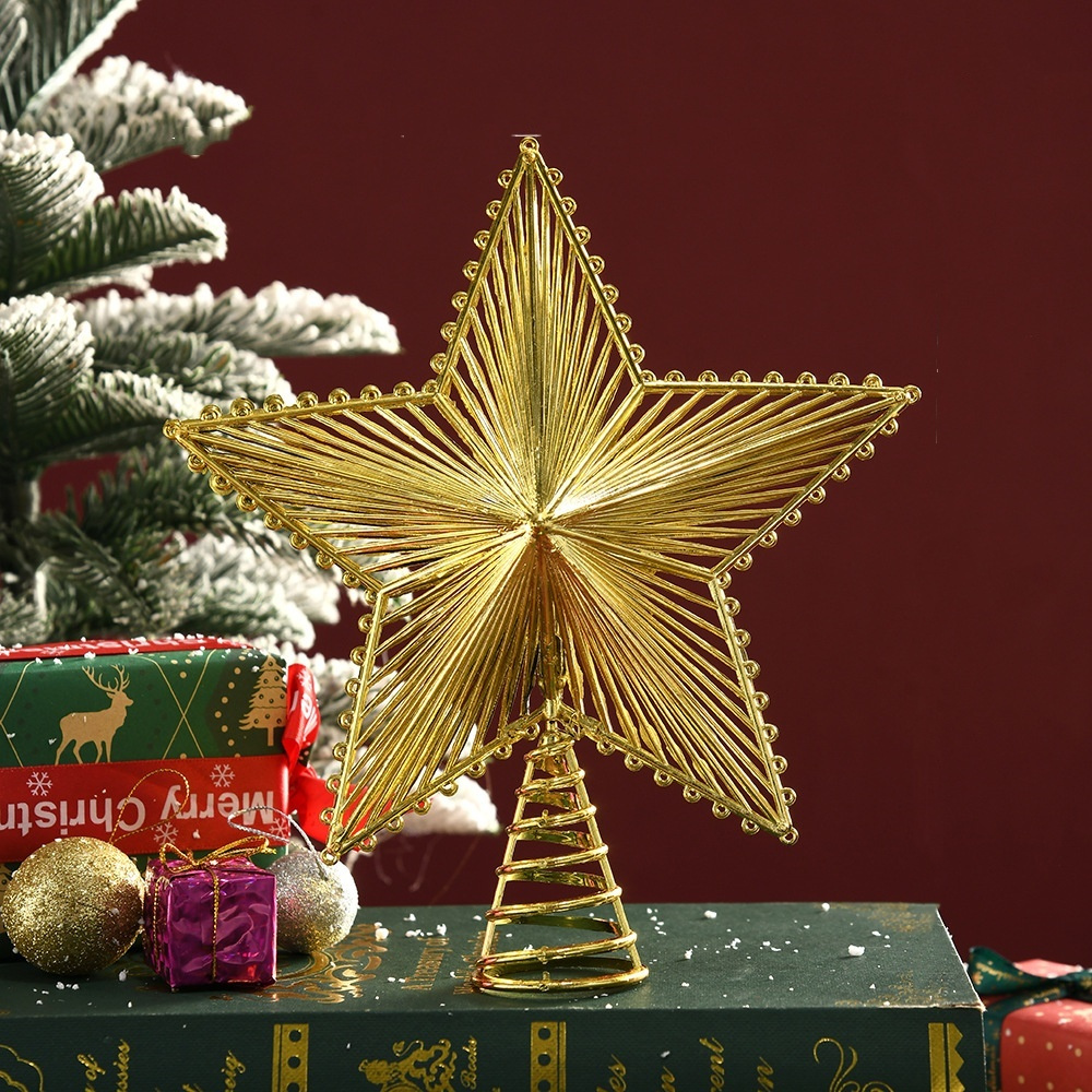 Gold Glitter Christmas Tree To - Star Tree Topper recensione e prezzo