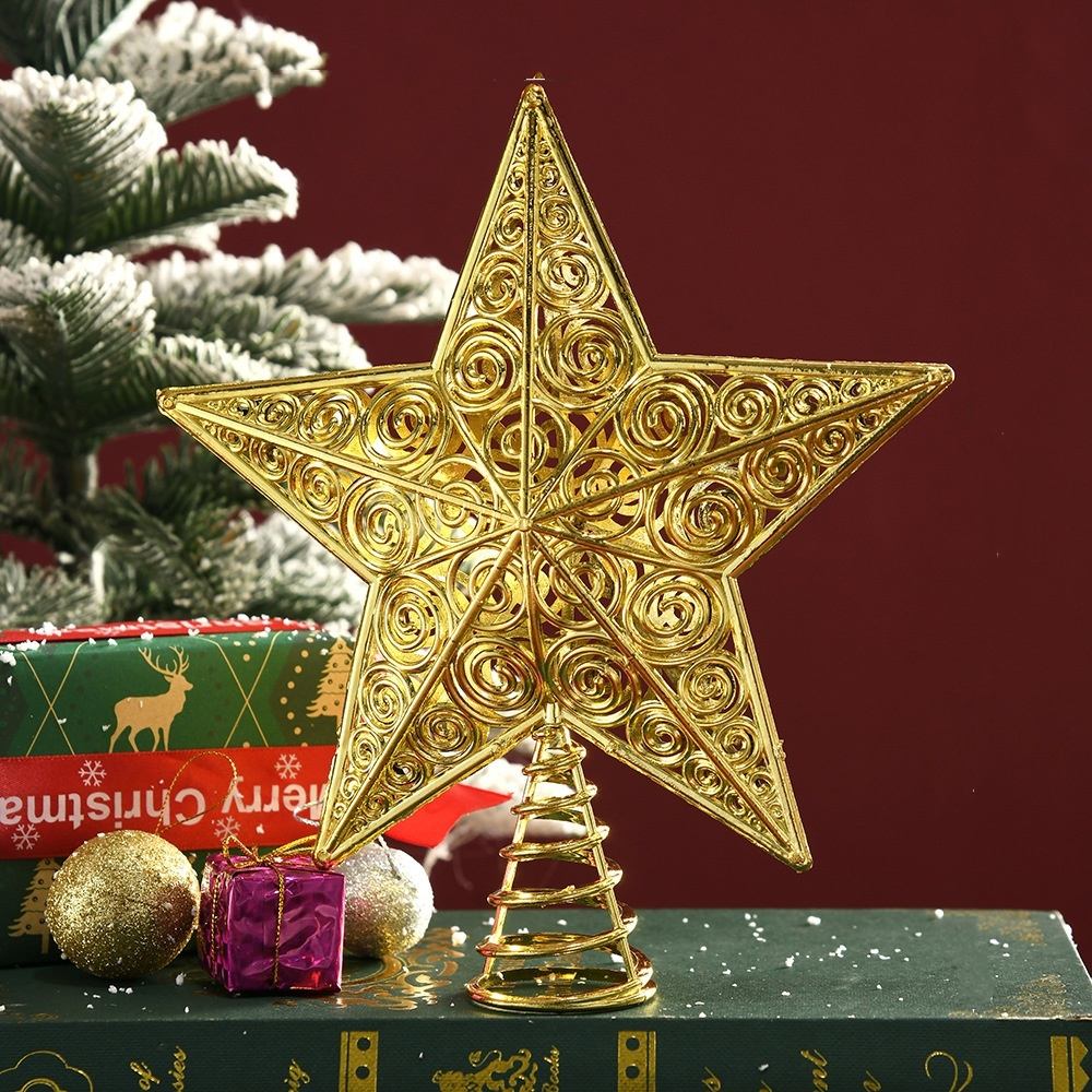 Gold Glitter Christmas Tree To - Star Tree Topper recensione e prezzo