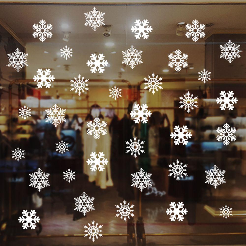 27/38PCS Gift Xmas  Festival S - Snowflake Window Decal recensione e prezzo