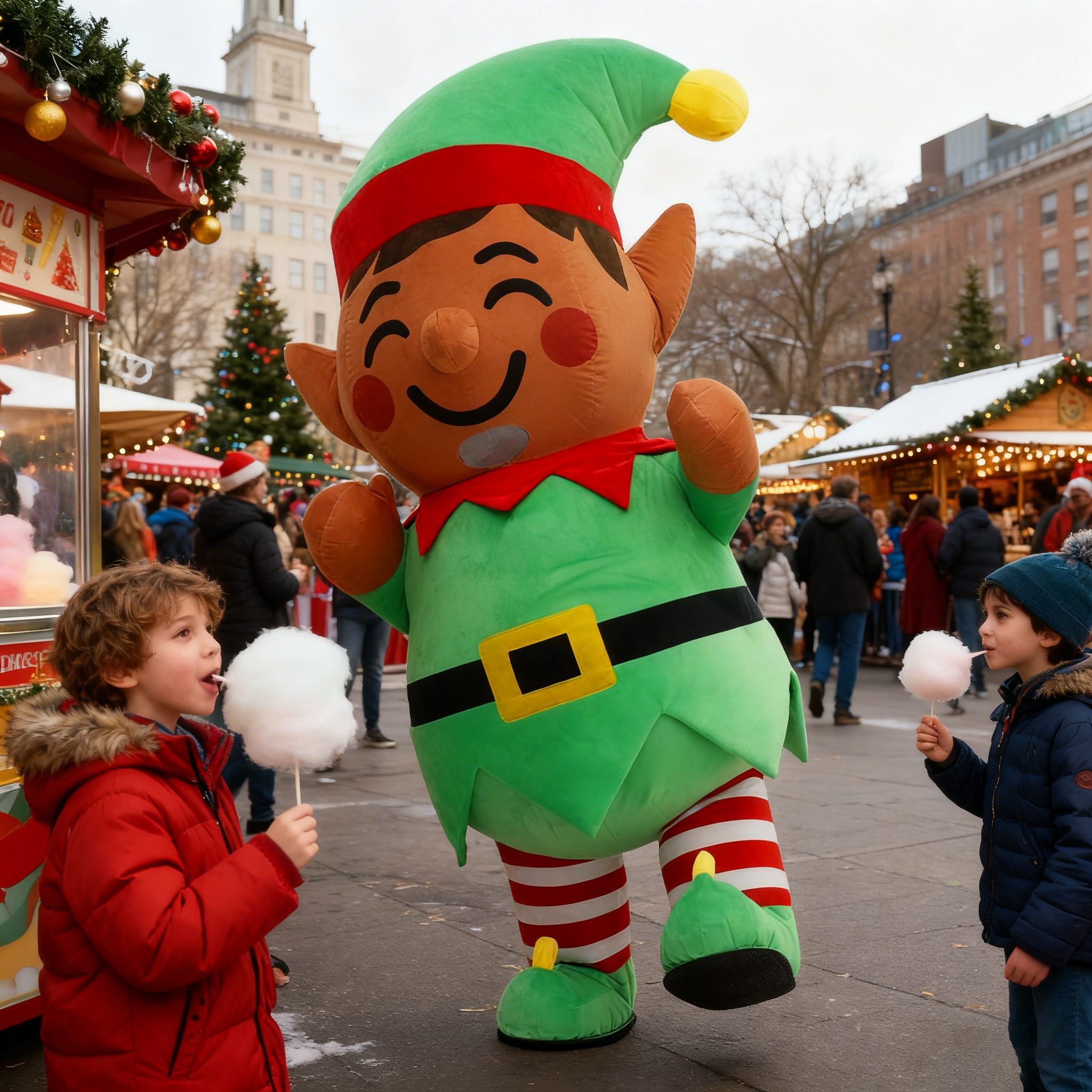 Inflatable Christmas Elf Plush - Elf Costume Christmas recensione e prezzo