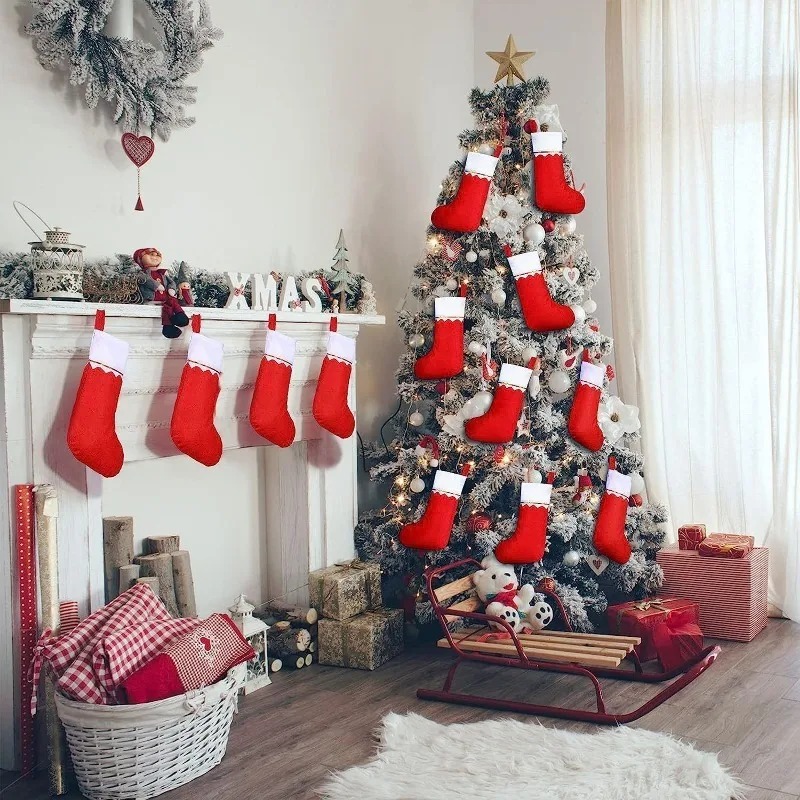 Holiday Christmas Stocking Fir - Christmas Stocking Hanging recensione e prezzo