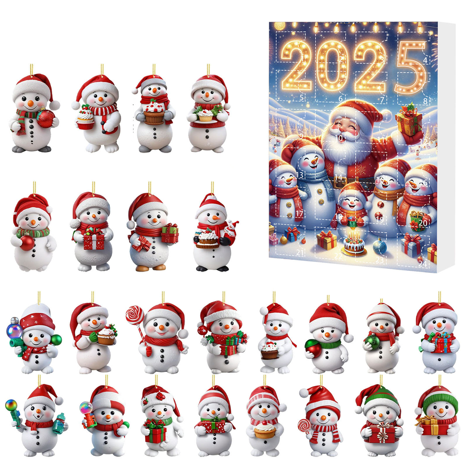 Christmas Advent Calendar with - Advent Calendar Gift recensione e prezzo