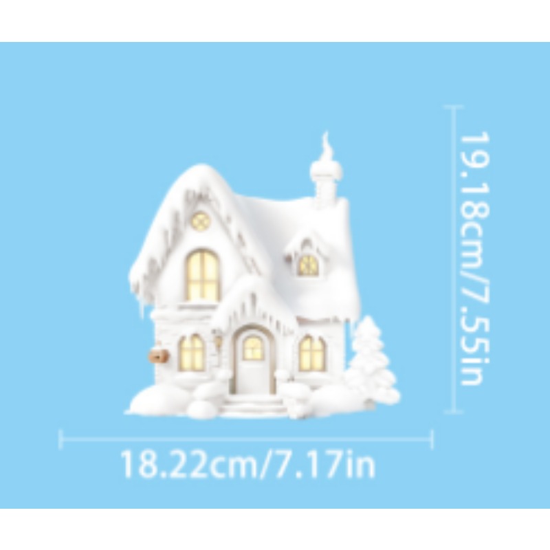 Snowman Snowflake Elk Christma - Snowflake Window Decal recensione e prezzo