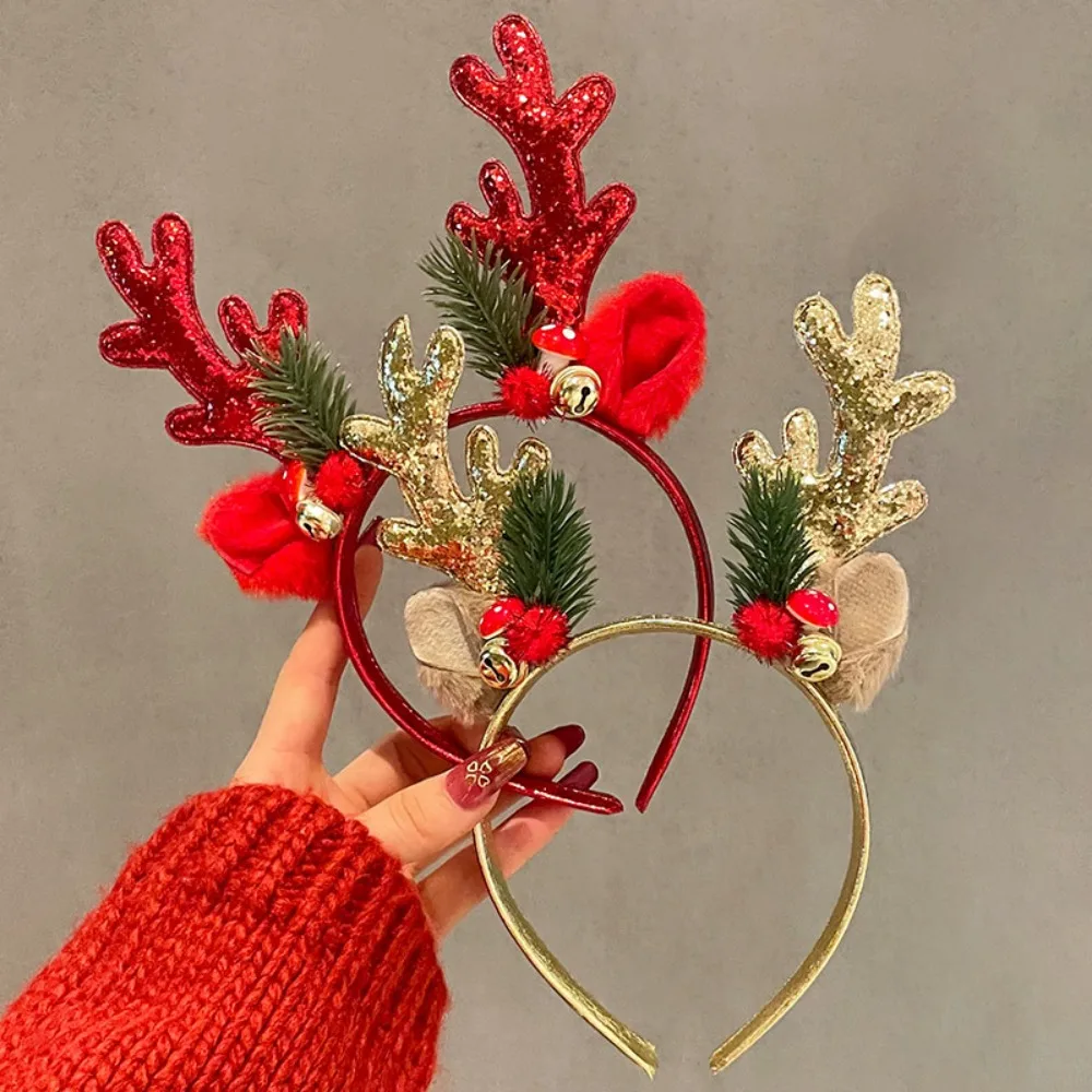 ！Christmas Glitter Deer Antler - Reindeer Antlers Headband recensione e prezzo
