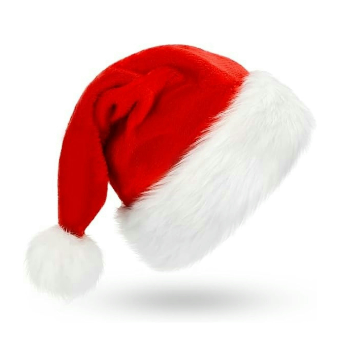Fluffy Red Santa Hats Set with - Santa Hat Plush recensione e prezzo