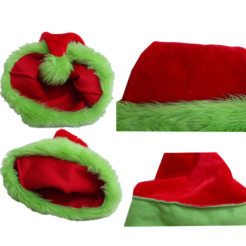 1pc, Santa Claus hat Christmas - Santa Hat Plush recensione e prezzo