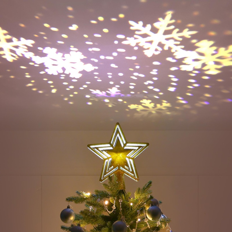 LED Projection Tree Topper Sta - Star Tree Topper recensione e prezzo