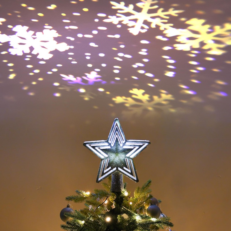 LED Projection Tree Topper Sta - Star Tree Topper recensione e prezzo