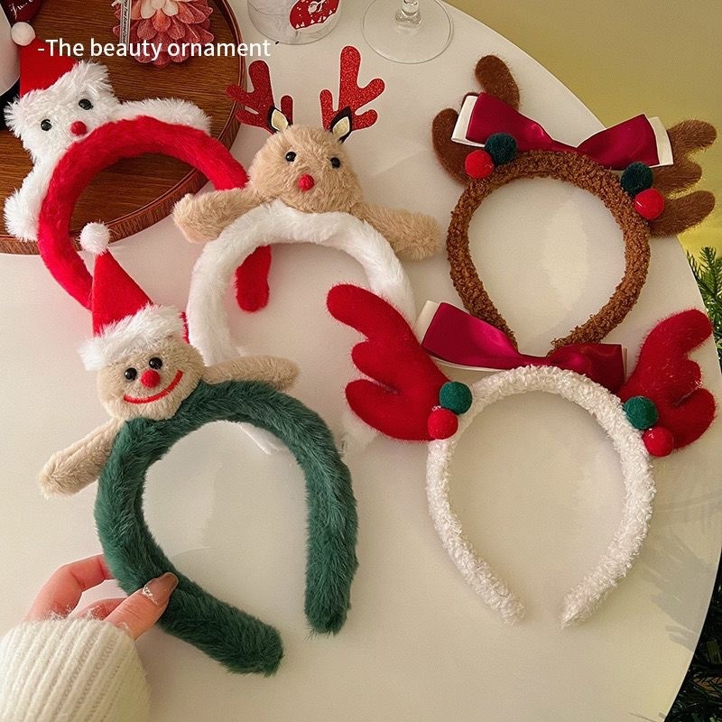 Christmas Santa Cute Bear Plus - Reindeer Antlers Headband recensione e prezzo