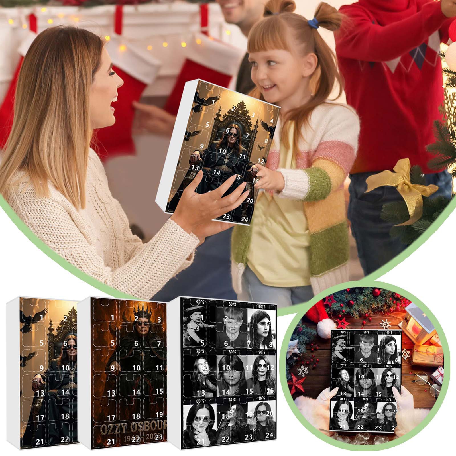 Christmas Gift Acrylic 24pcs A - Advent Calendar Gift recensione e prezzo
