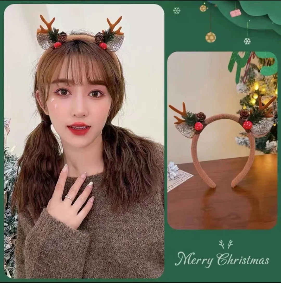 Christmas Headband Reindeer An - Reindeer Antlers Headband recensione e prezzo