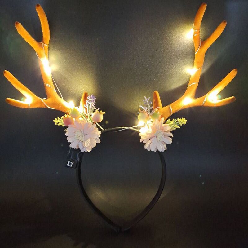 Reindeer Antlers Light up Head - Reindeer Antlers Headband recensione e prezzo