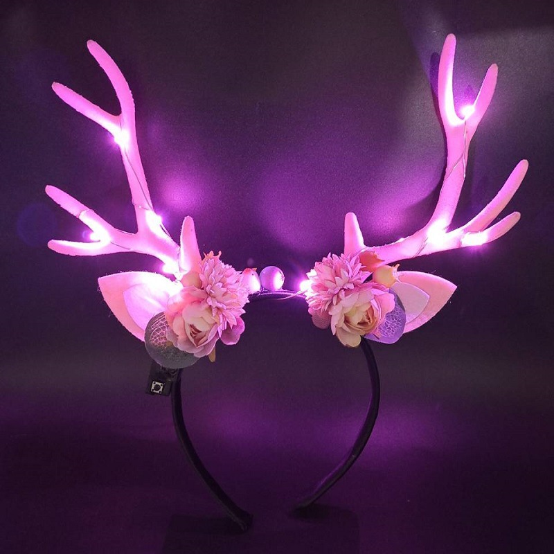 Reindeer Antlers Light up Head - Reindeer Antlers Headband recensione e prezzo