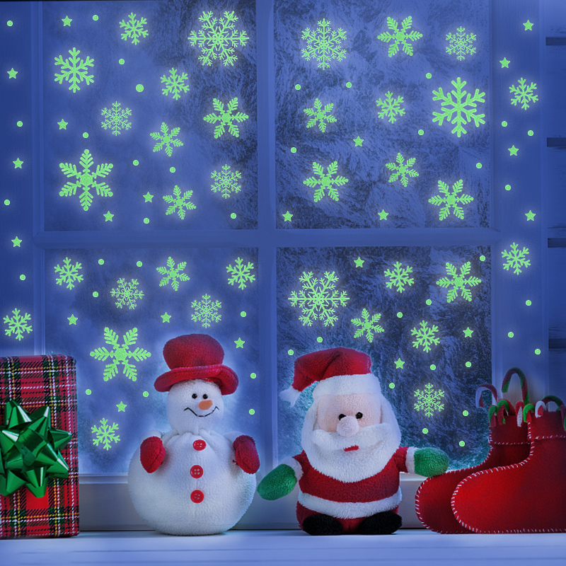 Christmas Luminous Snowflake W - Snowflake Window Decal recensione e prezzo