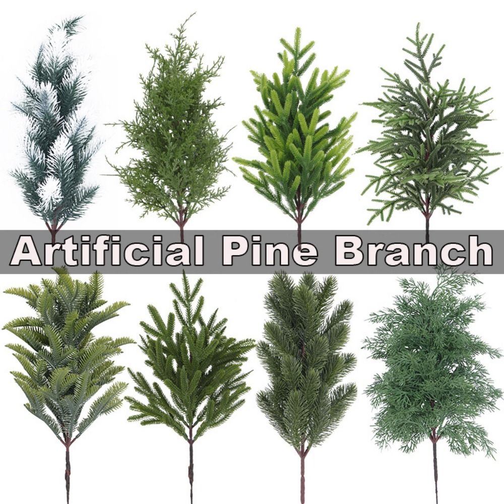 Green Artificial Pine Branch C - Christmas Wreath Fake recensione e prezzo