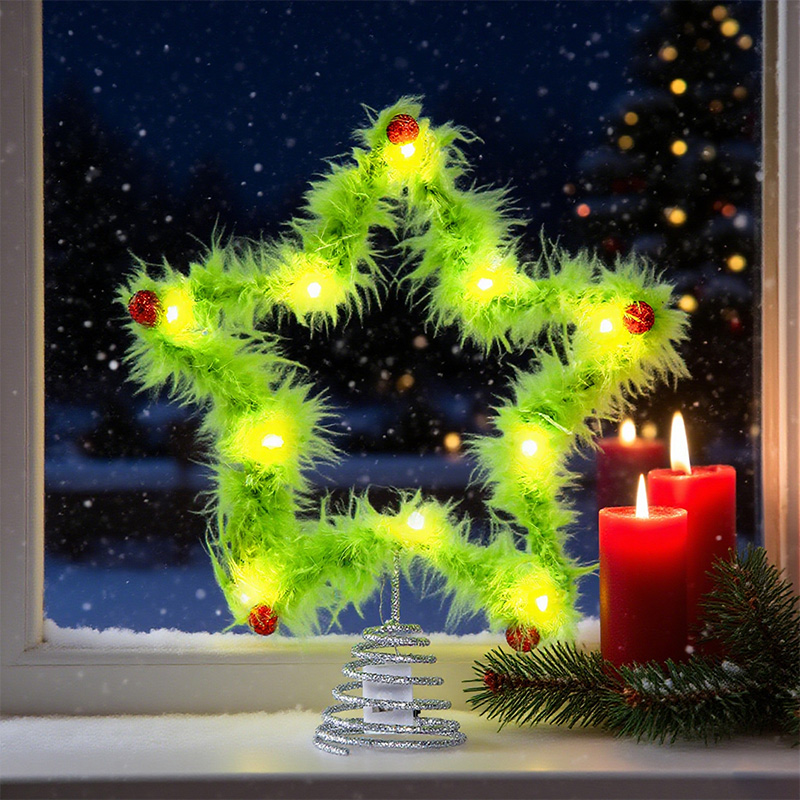 Plush Five-pointed Star Twisty - Star Tree Topper recensione e prezzo