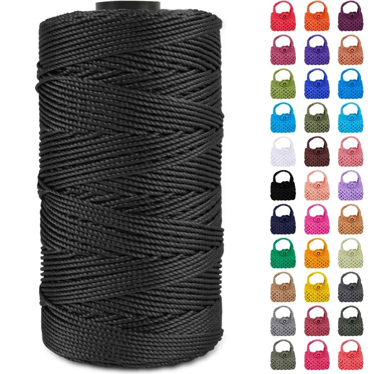 1Pcs 200m Crochet Yarn DIY Cra - Santa Hat Plush recensione e prezzo