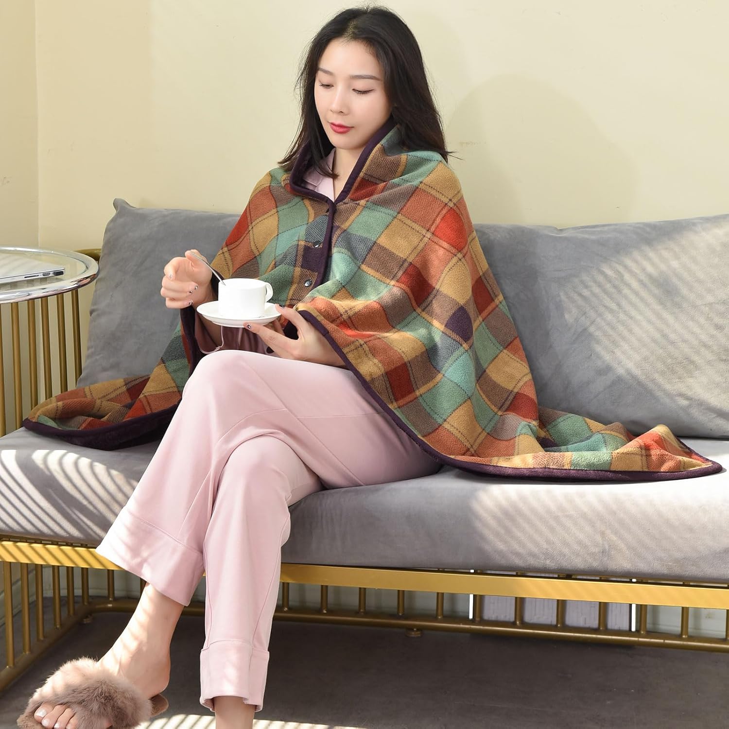 Wearable Blanket Throw Plush F - Christmas Throw Blanket recensione e prezzo