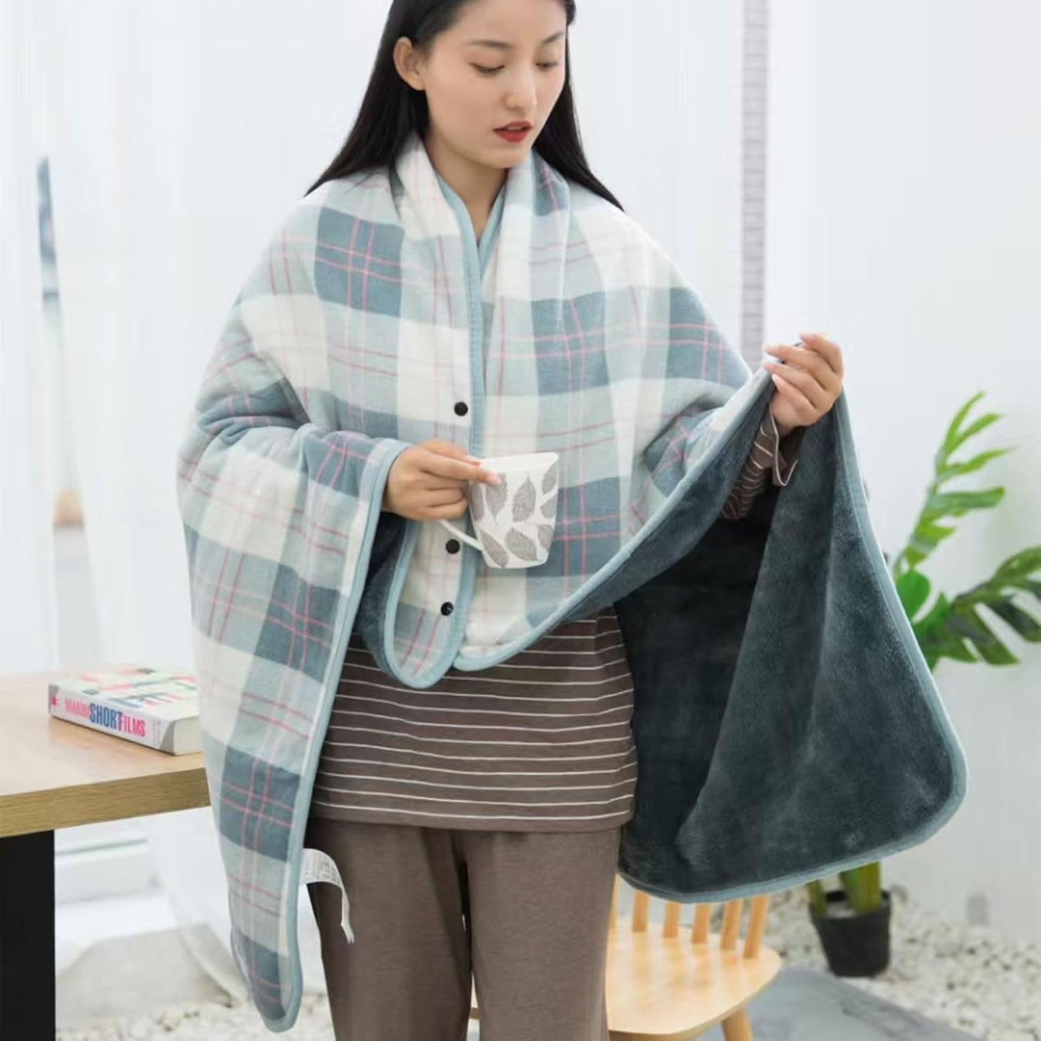 Wearable Blanket Throw Plush F - Christmas Throw Blanket recensione e prezzo