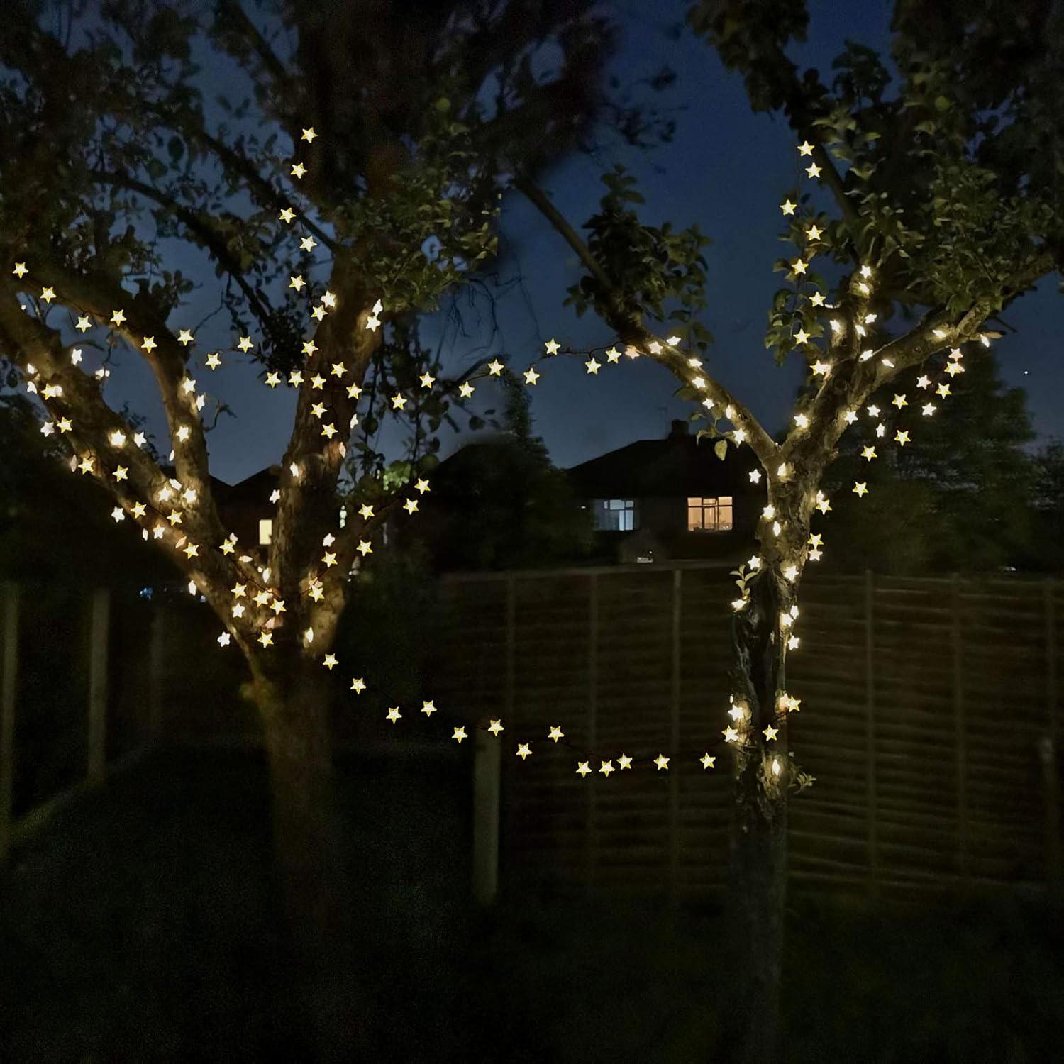 50ft 120 LED Solar Star Fairy  - Led Fairy String Lights recensione e prezzo