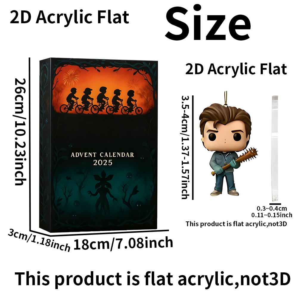 HOT Christmas 2d Acrylic Ornam - Advent Calendar Gift recensione e prezzo