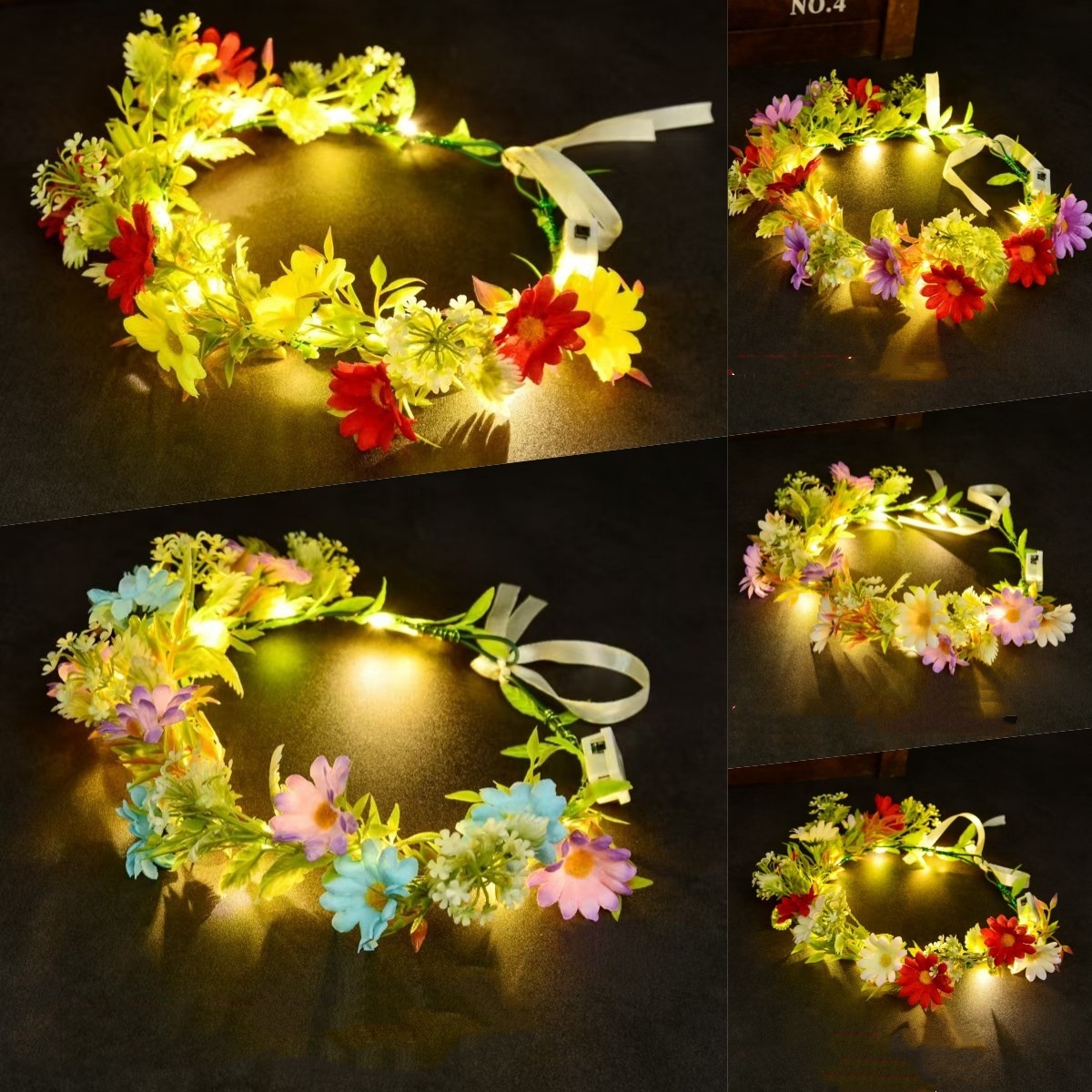 Luminous Floral Wreath LED Flo - Led Fairy String Lights recensione e prezzo