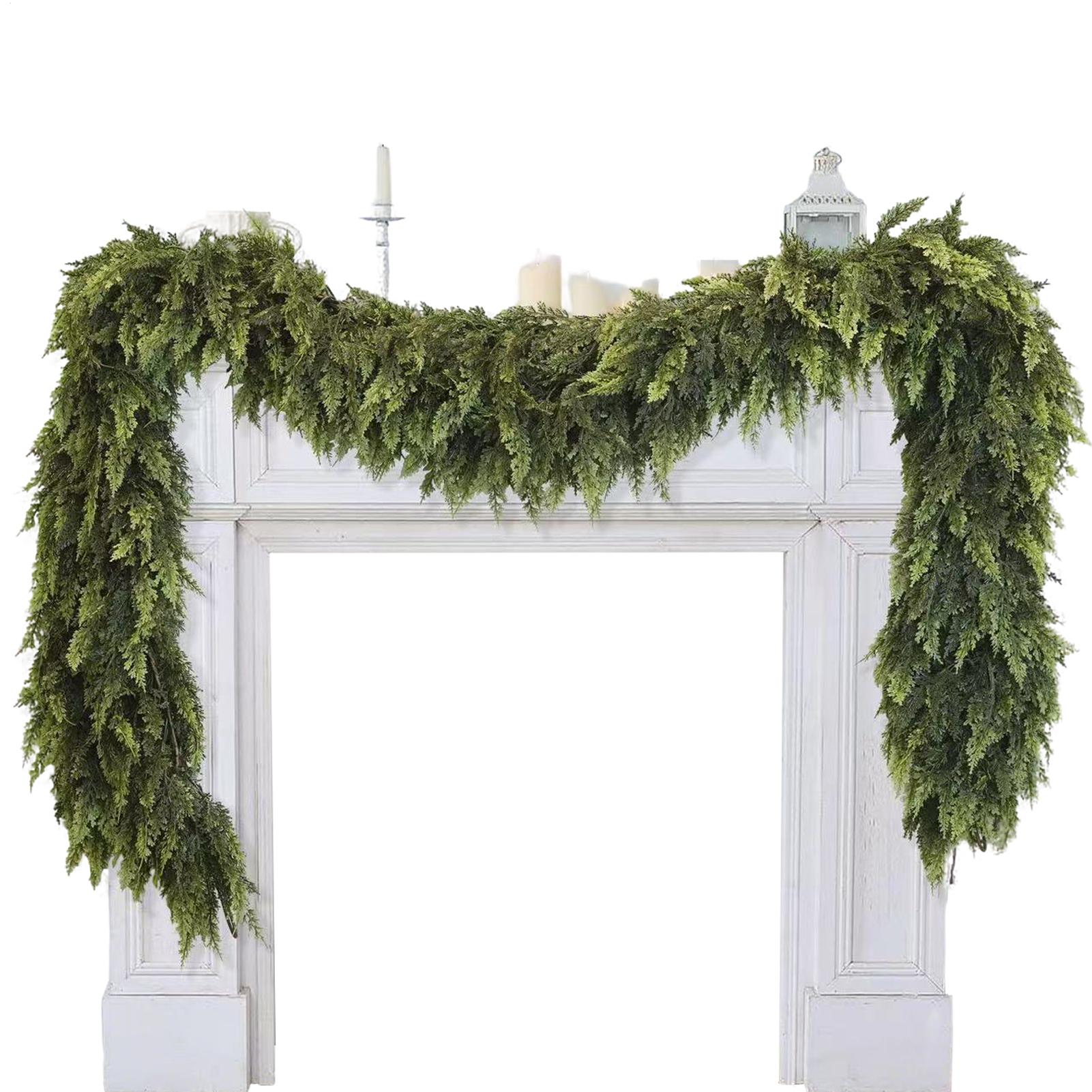 Christmas Garlands Artificial  - Christmas Wreath Fake recensione e prezzo
