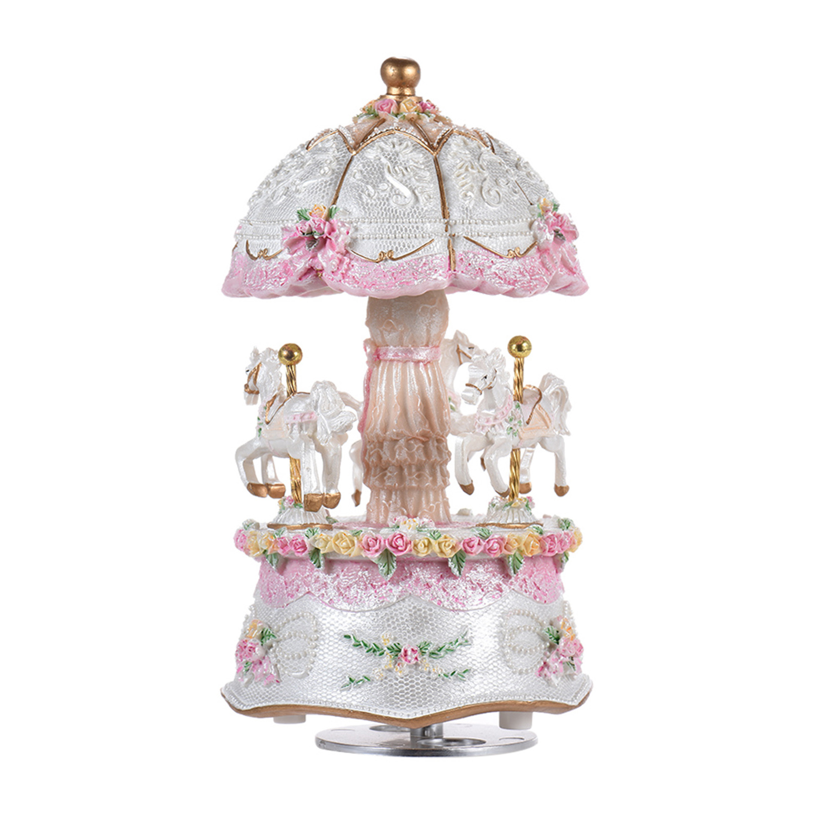 Luxury Dream 3-Horse Rotating  - Snow Globe Musical recensione e prezzo