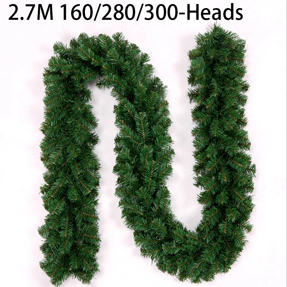 2.7M Artificial Green Christma - Christmas Wreath Fake recensione e prezzo